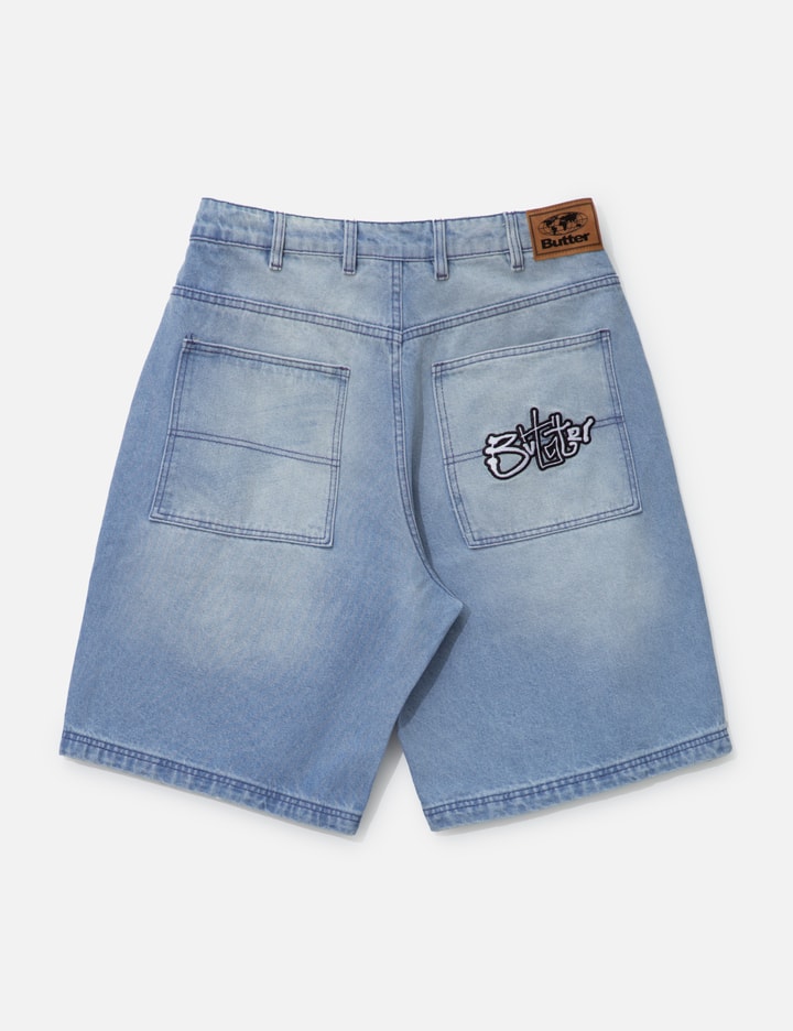 Scribble Denim Shorts Placeholder Image