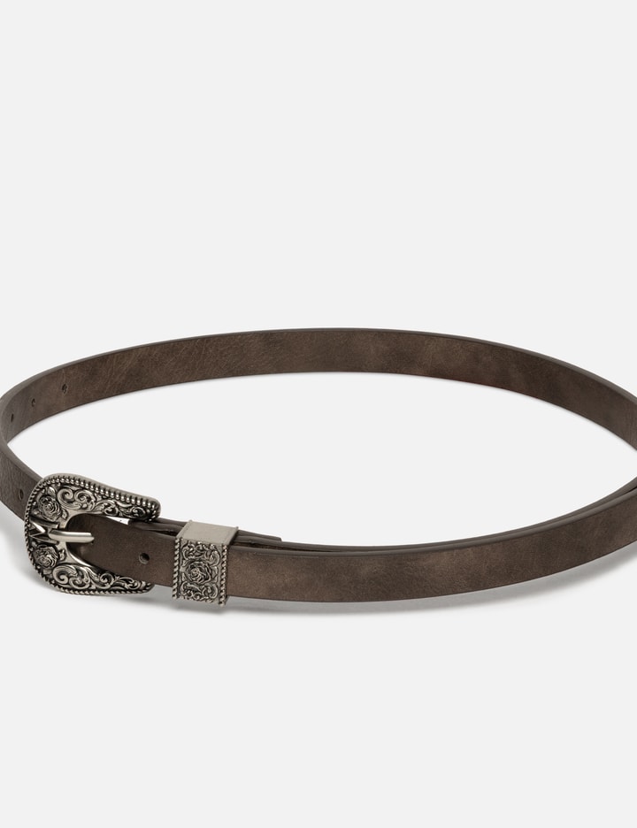MARKGONG Western Woven Leather Belt