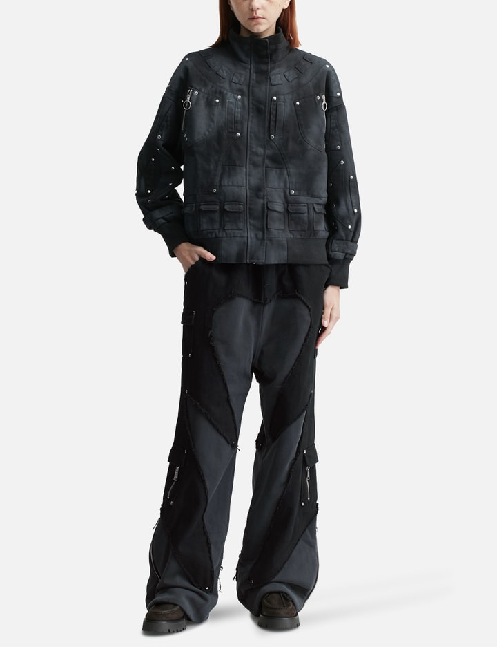 Fine Chaos Ammunition Bomber Jacket In Black