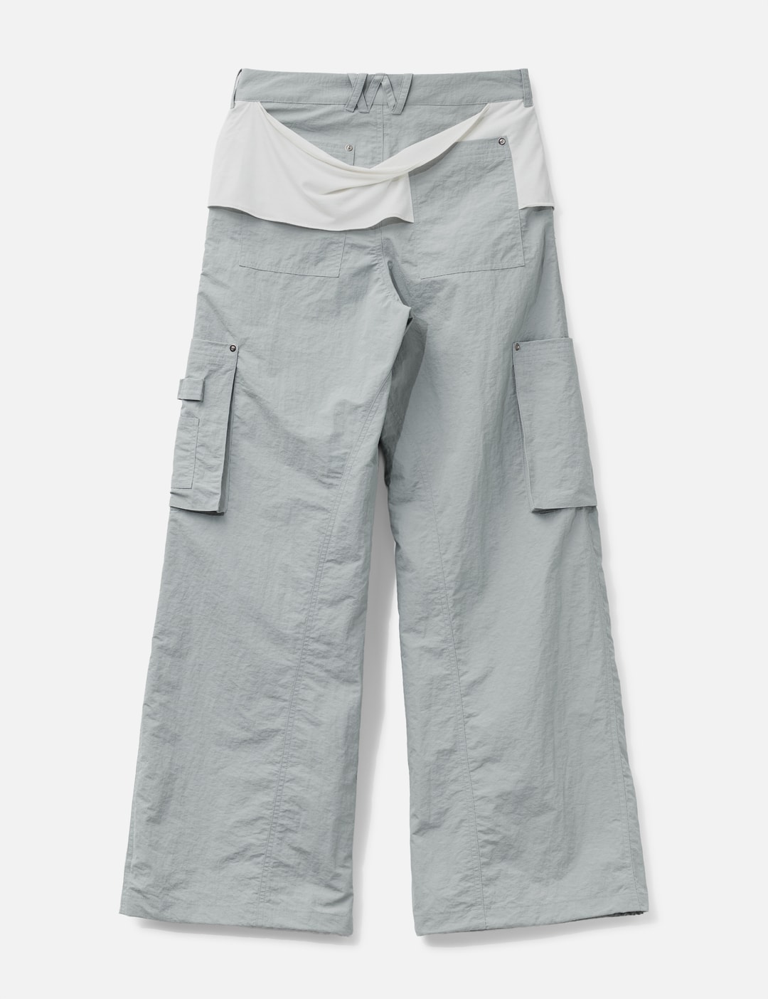 Mixed Layered Tie Jogger Pants view 9