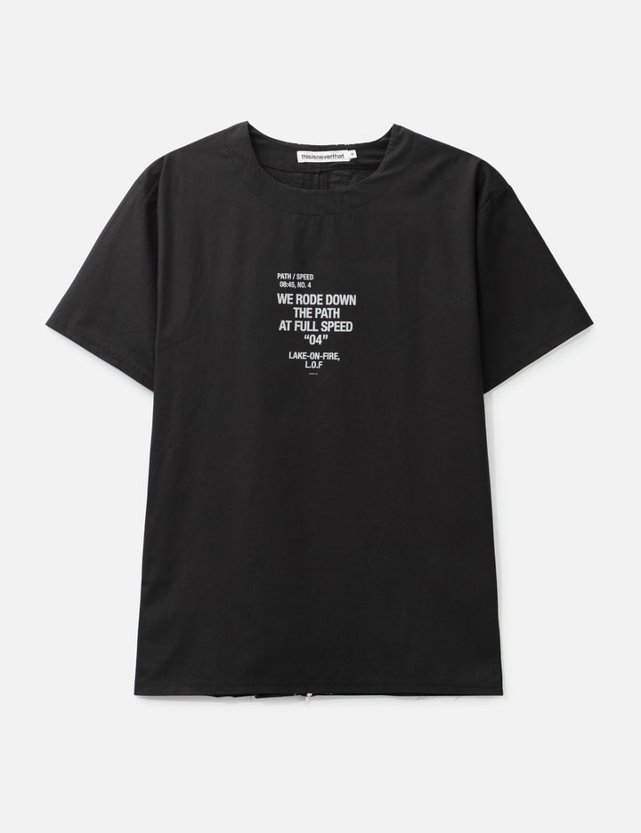 thisisneverthat® Rode Back Zip T-Shirt