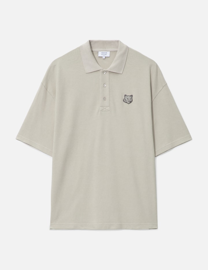 Bold Fox Head Patch Oversize Polo Placeholder Image