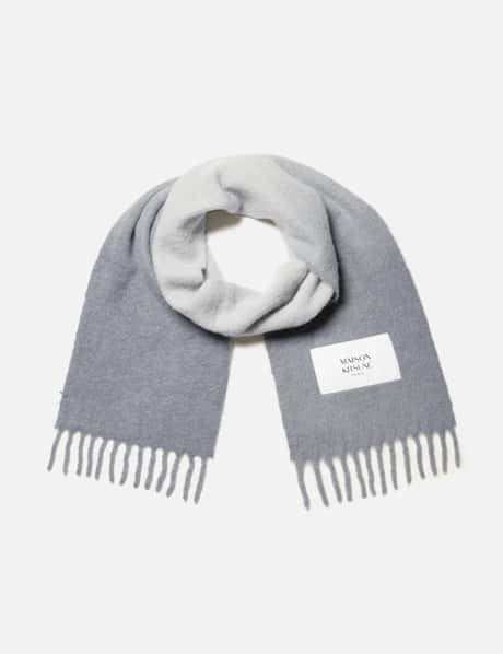 메종 키츠네 Alpaca Gradient Scarf