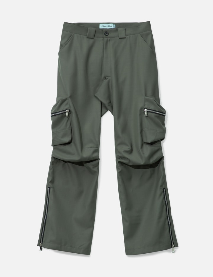 Puppet Theater Technicalist Cargo Pants In Green