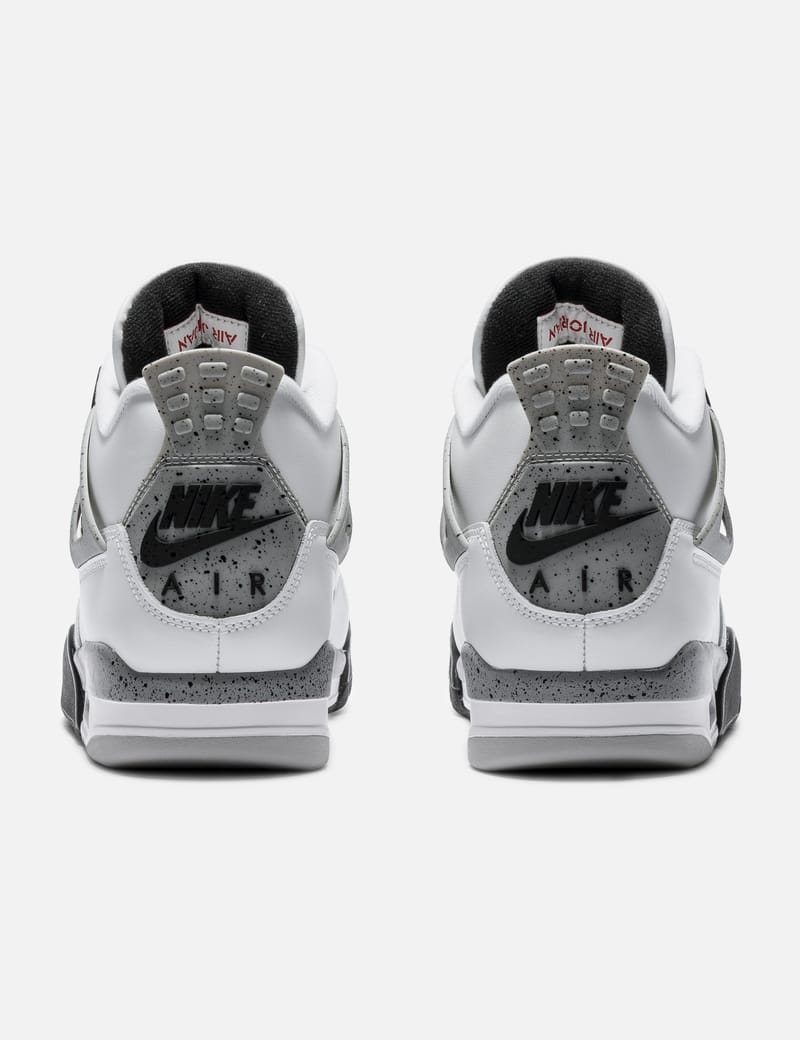 air jordan 4 retro white cement grey