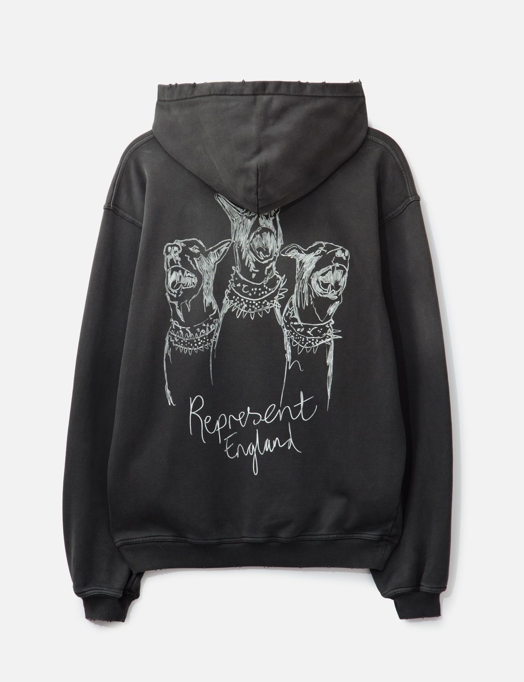 Hand Drawn Thoroughbred Hoodie view 9