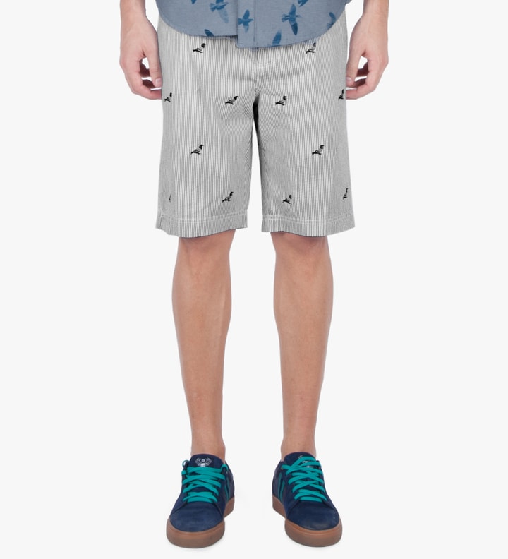 White All-over Pigeon Shorts Placeholder Image