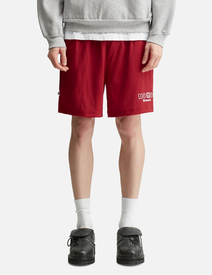 Forden Golf Scorecard Nylon Short In Red