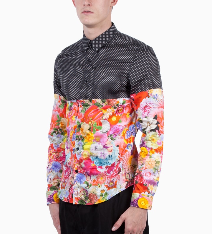 New Flora Print Long Sleeved Shirt Placeholder Image