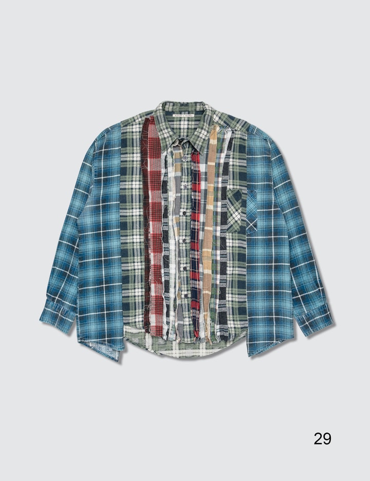 Ribbon Cuts Flannel Shirt Placeholder Image