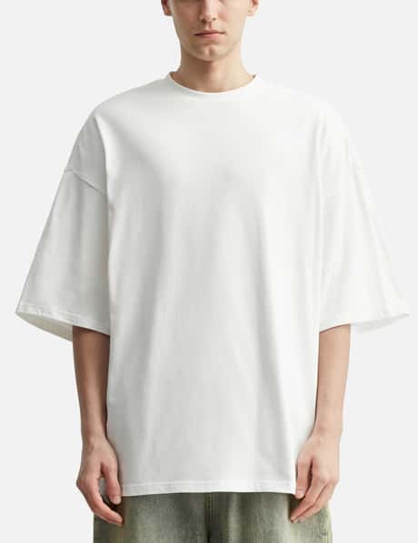Heavy Boxy Tee White view 10