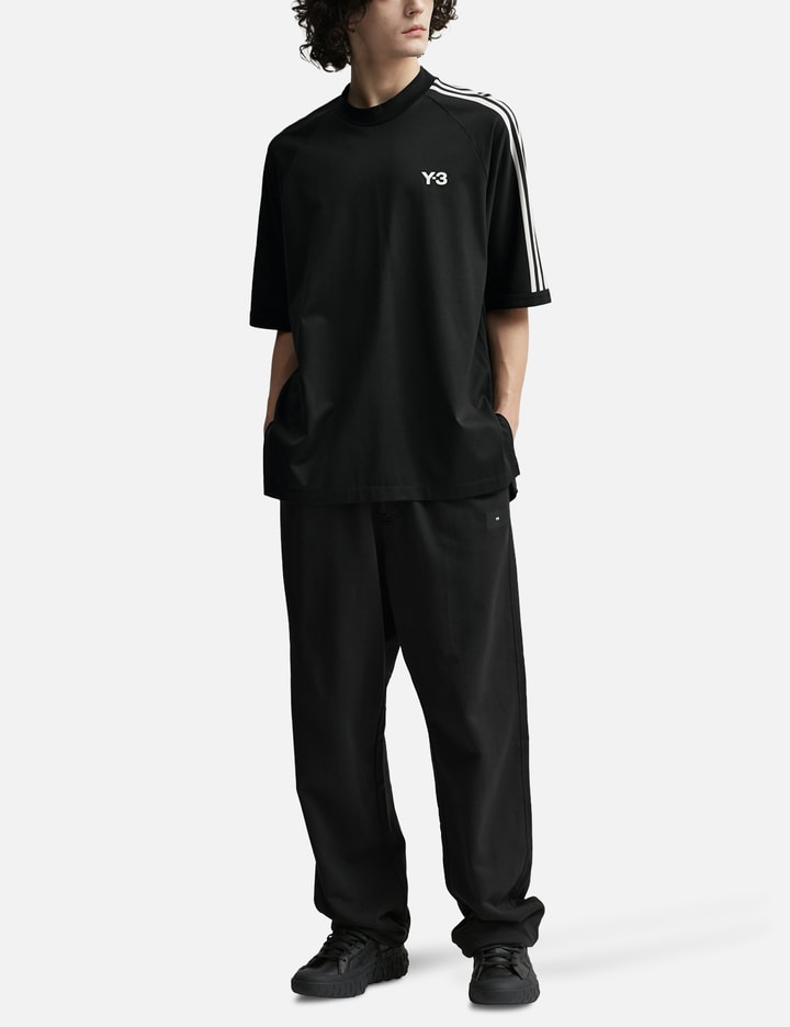 Shop Y-3 3s Short Sleeve T-shirt In Black