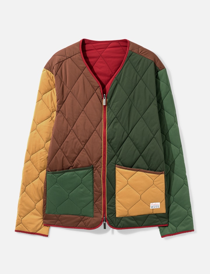 Malbon Golf Segment Reversible Liner Jacket