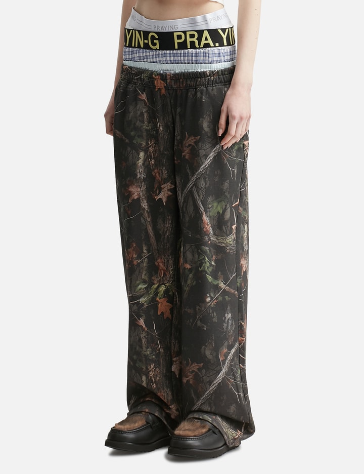 Praying Real Tree Underwear Sweatpants Camo