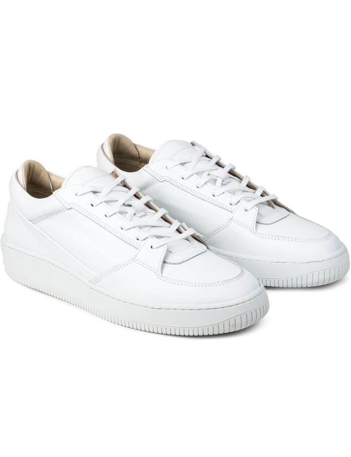 White Low Top 3 Sneakers Placeholder Image