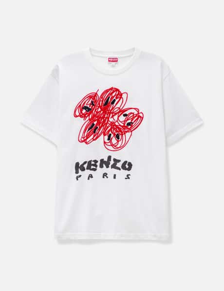 Kenzo 드로운 바시티 클래식 티셔츠