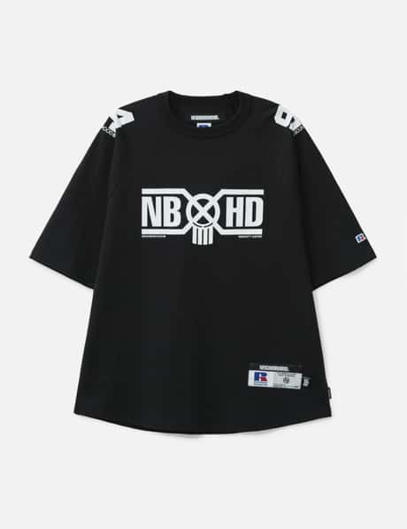 NEIGHBORHOOD NH x BOUNTY HUNTER x Russell Athletics . Crewneck Short Sleeve