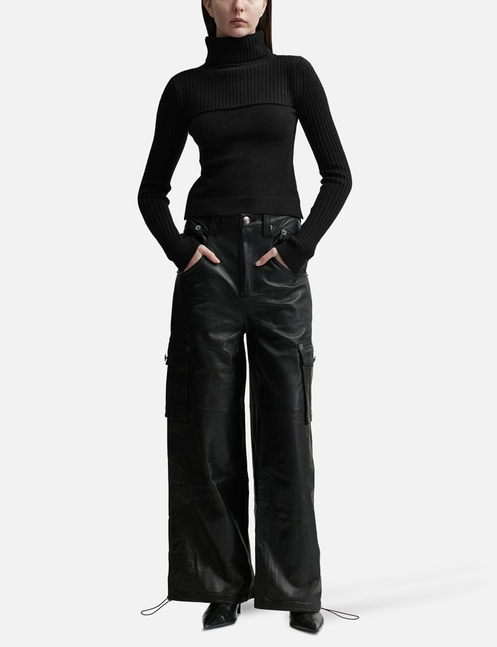 MISSED WOOL BOLERO TOP Placeholder Image