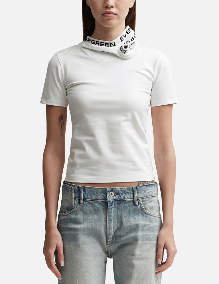 EVERGREEN TRIPLE COLLAR FITTED T-SHIRT Placeholder Image