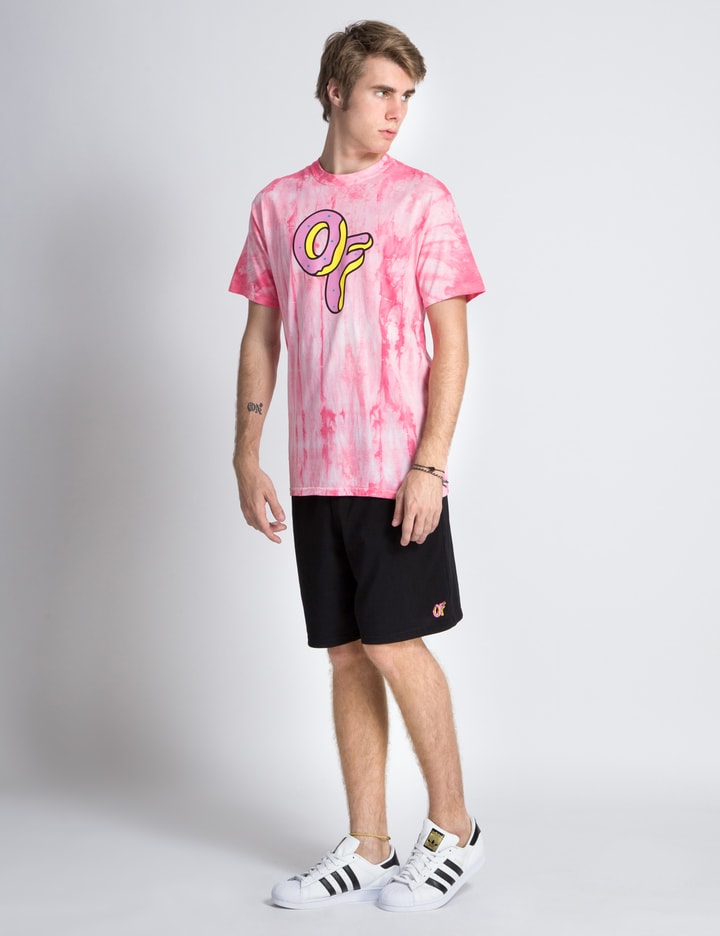 Pink OF Donut Tie-dye T-Shirt Placeholder Image
