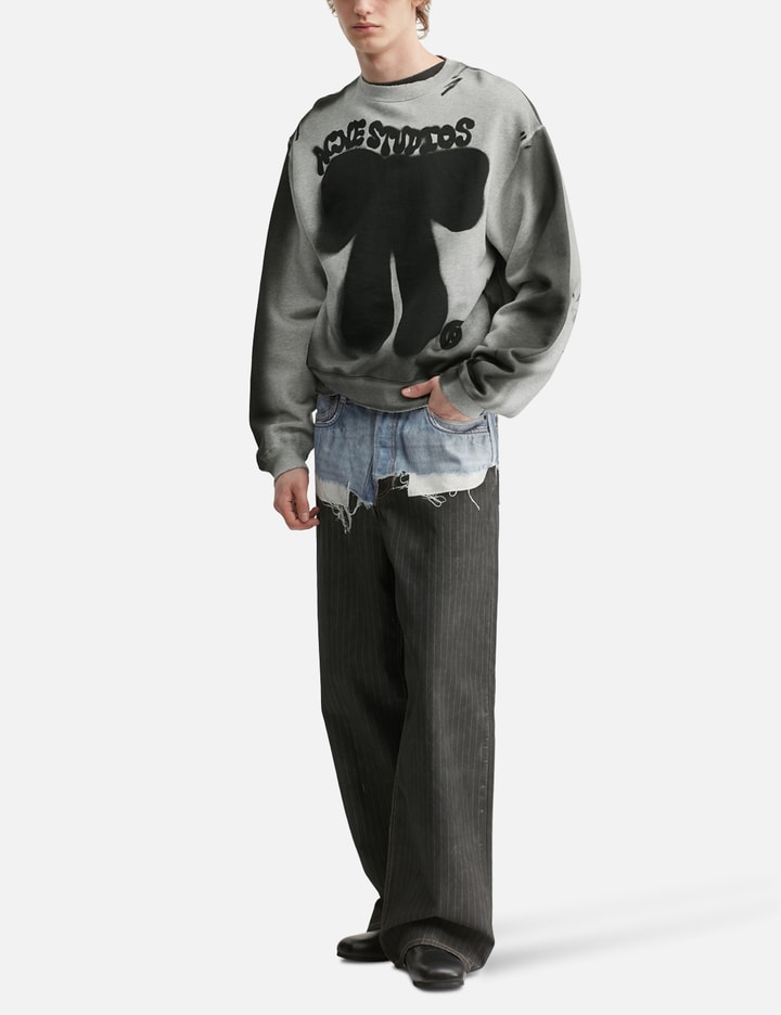 Acne Studios Sprayed Logo Sweatshirt