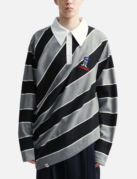 Charles Jeffrey Loverboy - Topsy Turvy Rugby Polo | HBX - Globally 