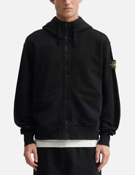 Organic Cotton Fleece Zip-Up Hooded Sweatshirt view 10