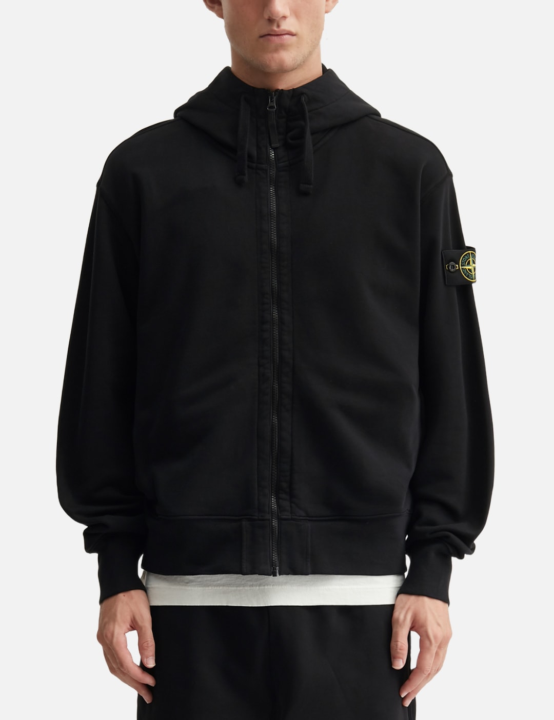Organic Cotton Fleece Zip-Up Hooded Sweatshirt view 18
