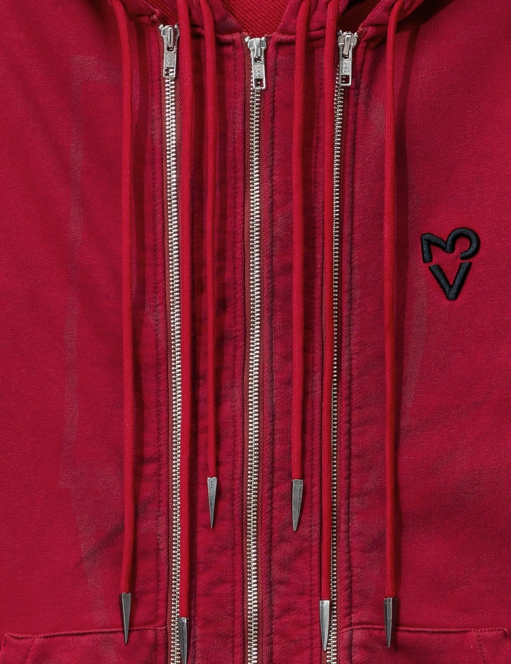 Vain Three Zip Hoodie In Multi
