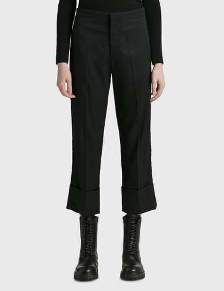 Ann Demeulemeester Gioele Cropped Trousers