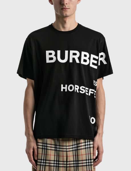 Burberry - Horseferry Print Cotton Oversized T-Shirt | HBX