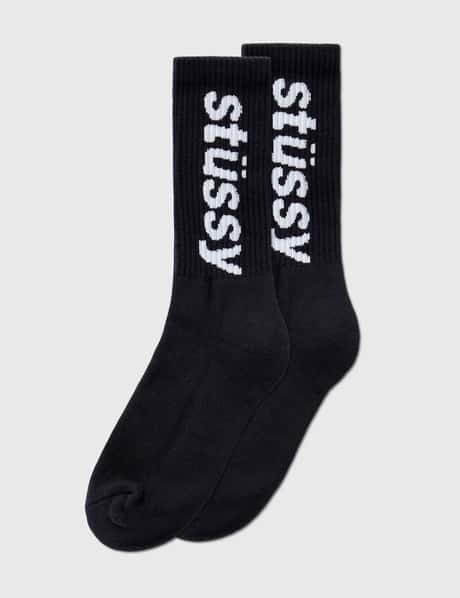 Stüssy Helvetica Jacquard Crew Socks