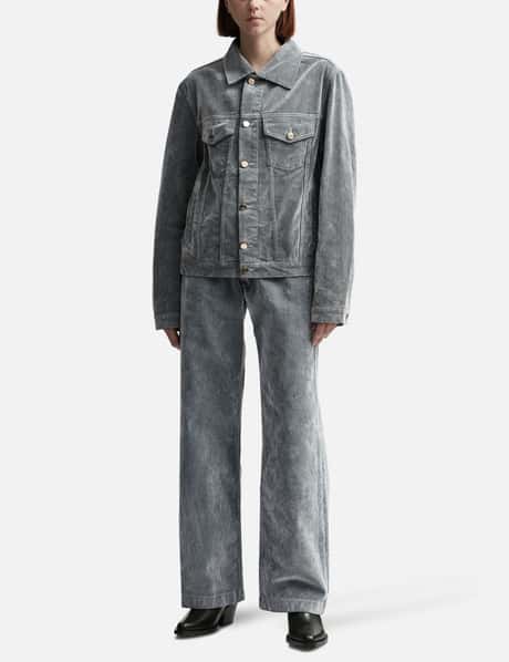 Peach Denim Jacket view 11