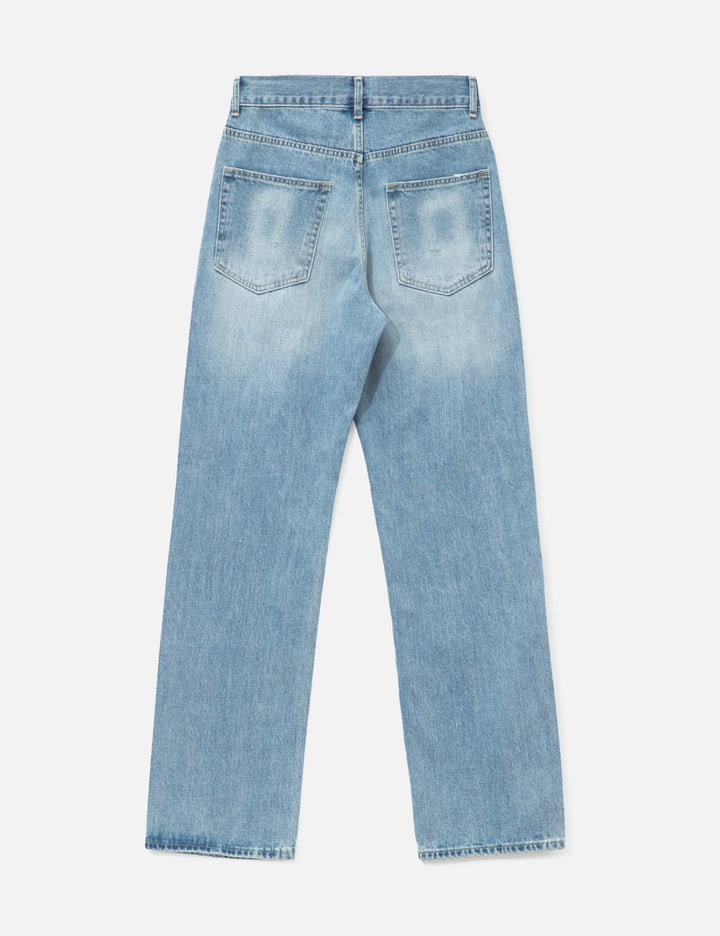 Slim Straight Denim Jeans Placeholder Image