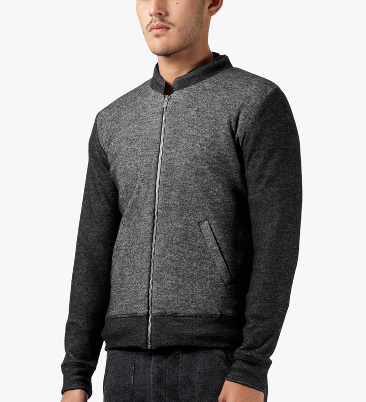 Marl Black Ferdinand Zipper Jacket Placeholder Image