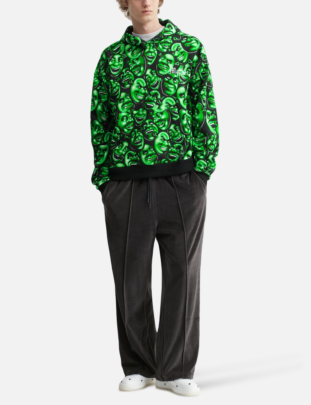 X Shrek AOP Hoodie view 15