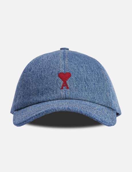 Ami Cotton Ami de Coeur Embroidery Cap