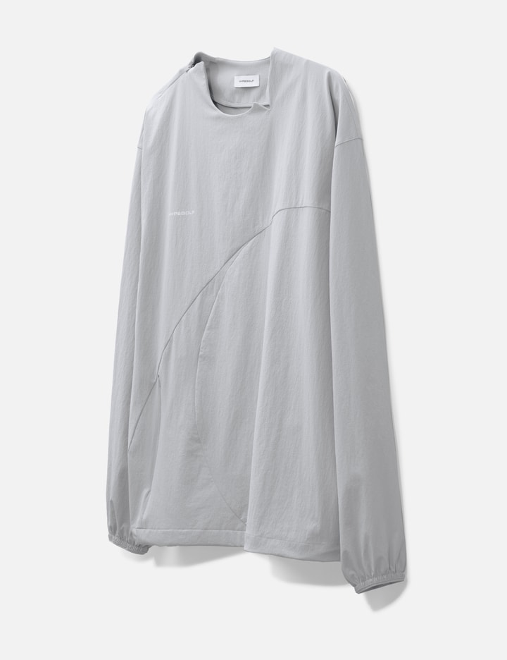 Hypegolf X Post Archive Faction (paf) Woven Track Top In Grey