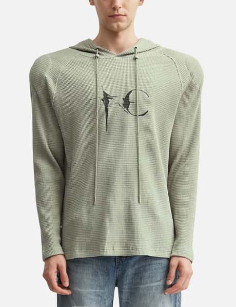 Bulk Shoulder Waffle Hoodie view 10