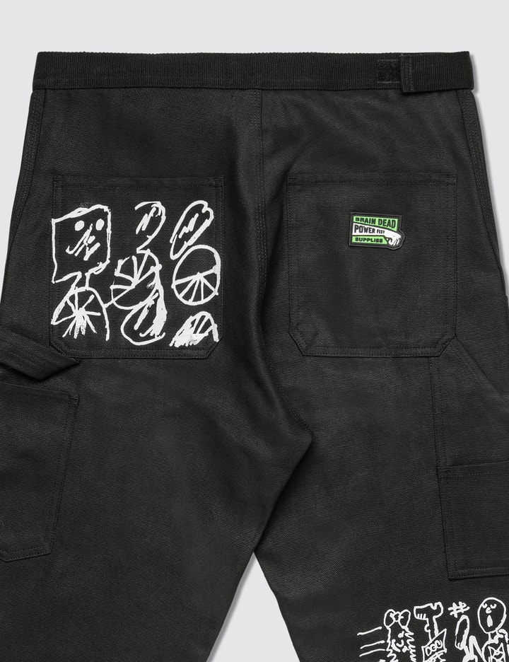 Printed Canvas Carpenter Pants Placeholder Image