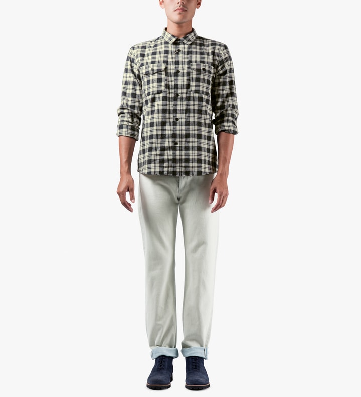 Navy/White Army Flannel Shirt Placeholder Image