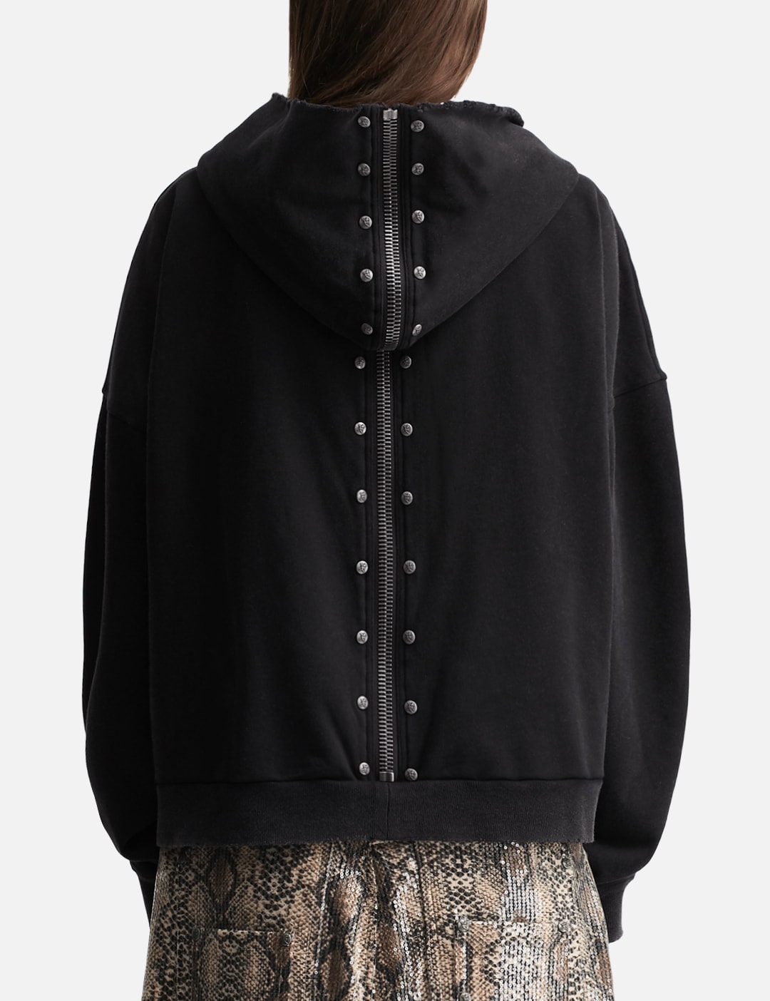 Nyra Zip-Up Jacket With Detachable Fur Hood view 16