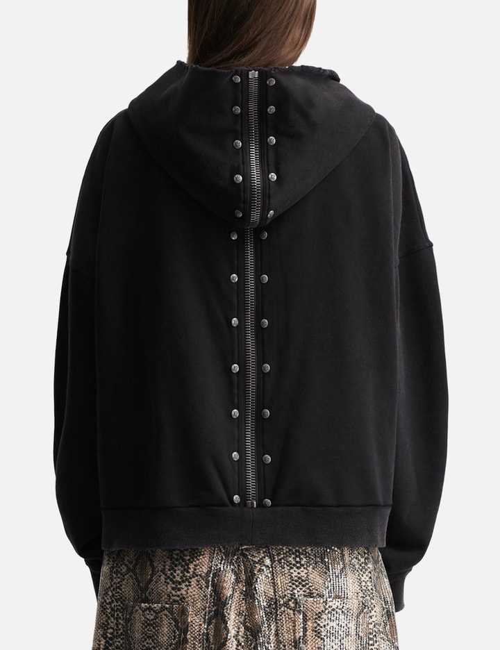 Nyra Zip-Up Jacket With Detachable Fur Hood view 5