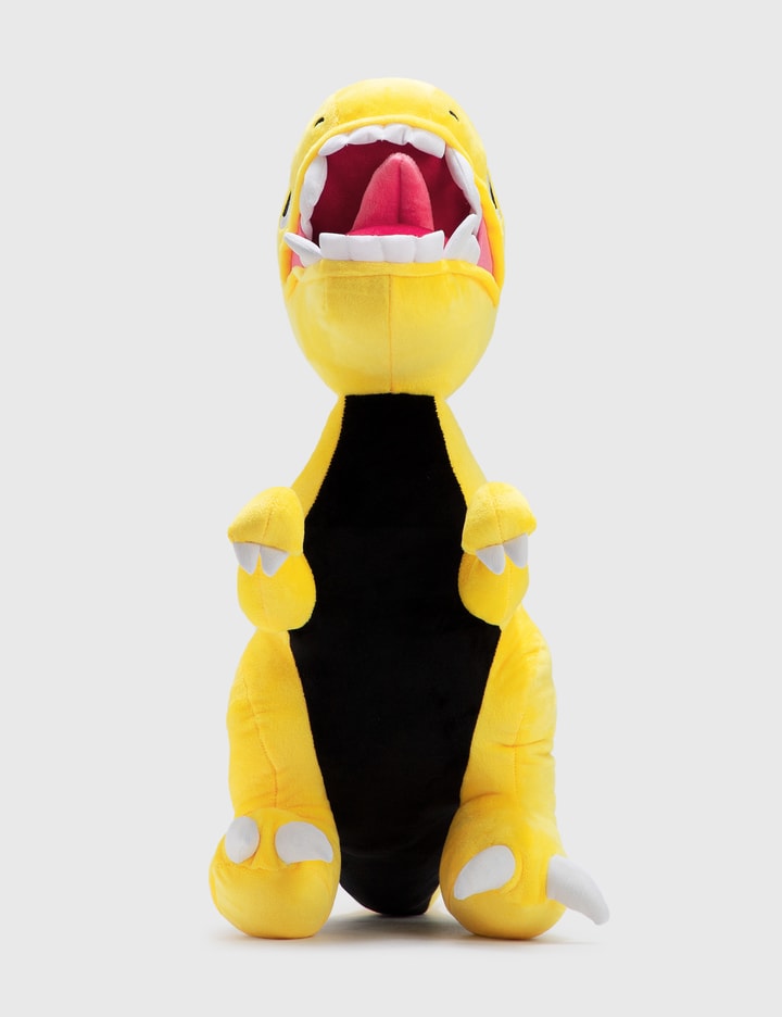 Yellow Open Mouth Raptor Plush Toy Placeholder Image