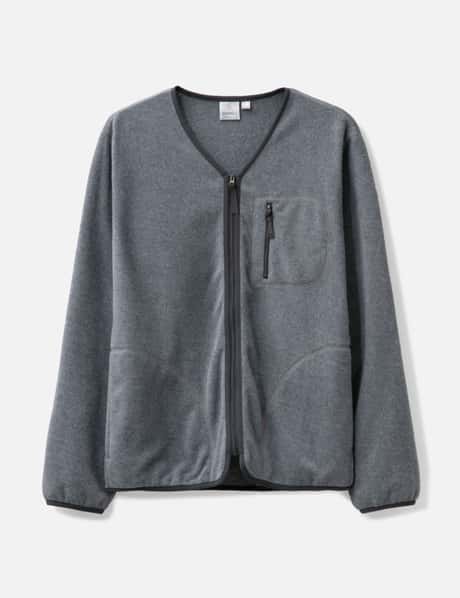 Gramicci FLEECE CARDIGAN ZIP-UP