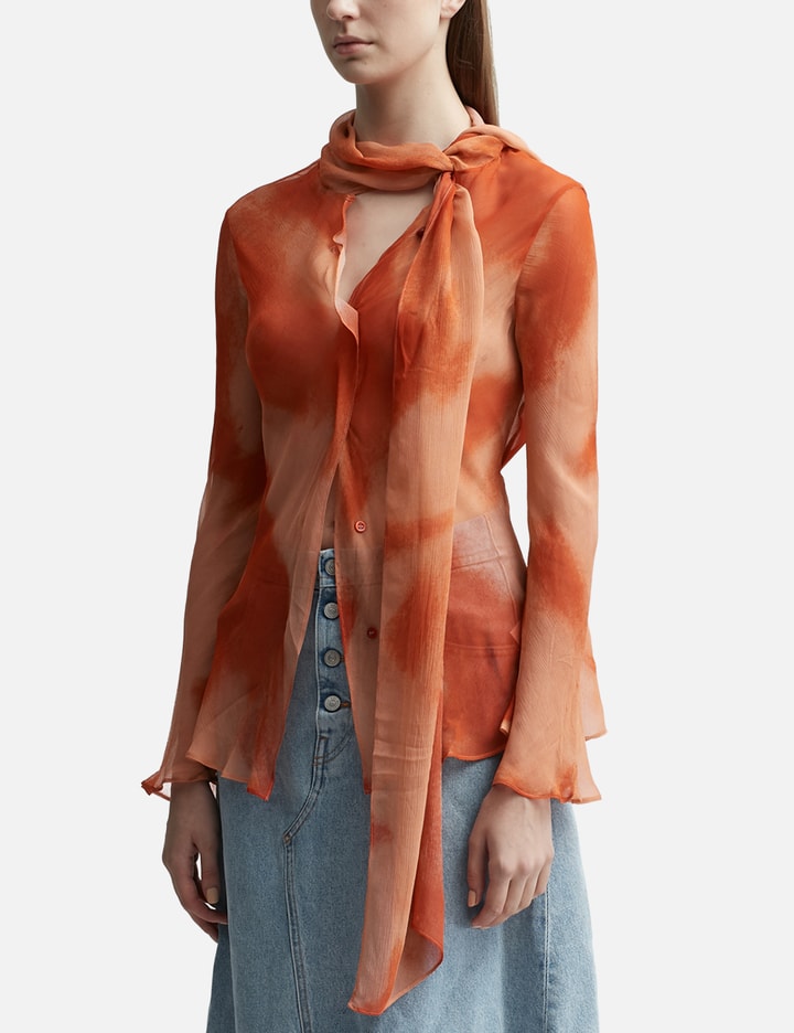 Crepe Scarf Blouse Placeholder Image