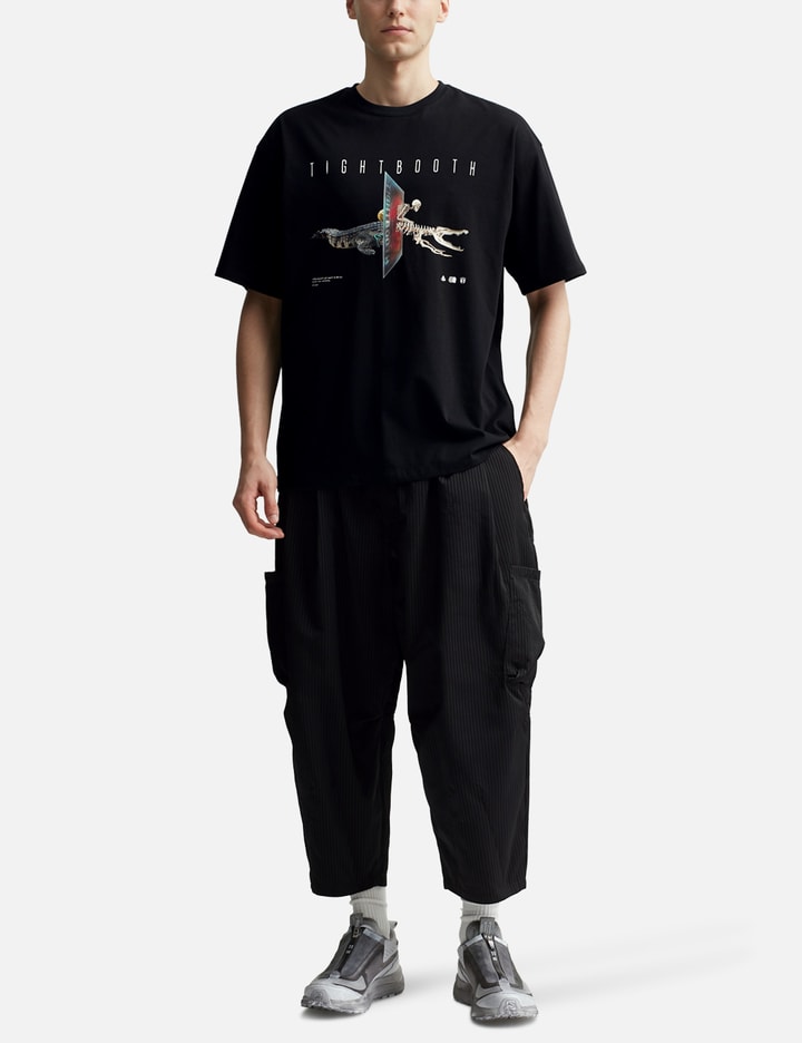 SEERSUCKER CROPPED CARGO PANTS Placeholder Image