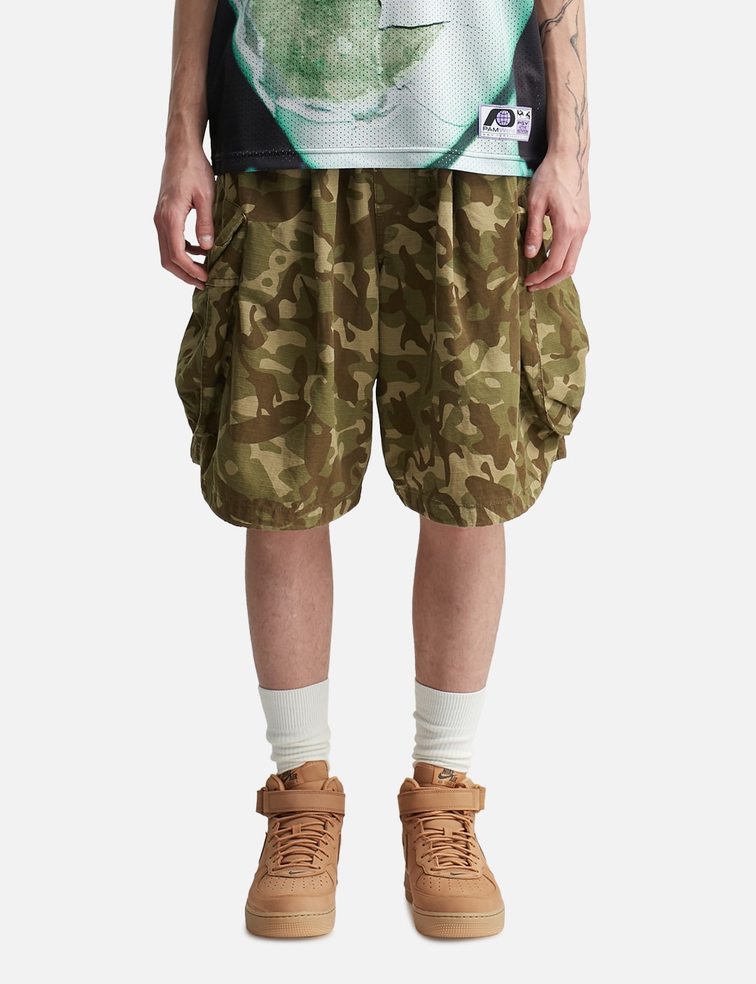 Garden Variety Camo Chow Shorts view 11