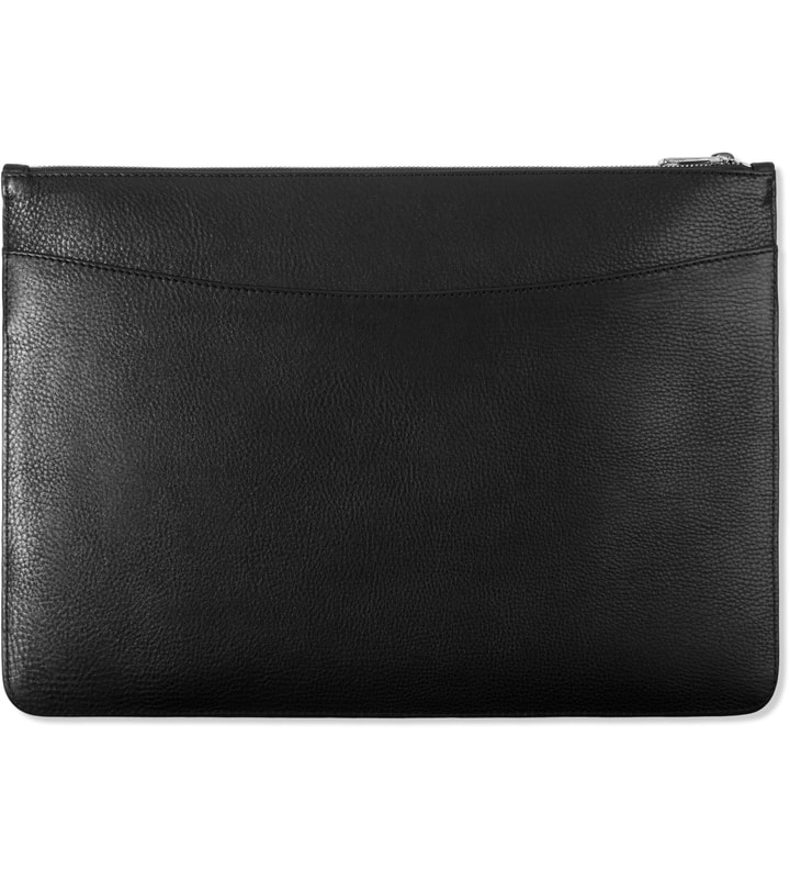 Black Grained Leather Document Holder Placeholder Image