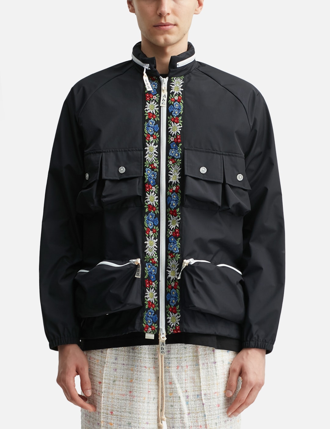 Abc. Waterproof Nylon Taffeta Spring Jacket view 19